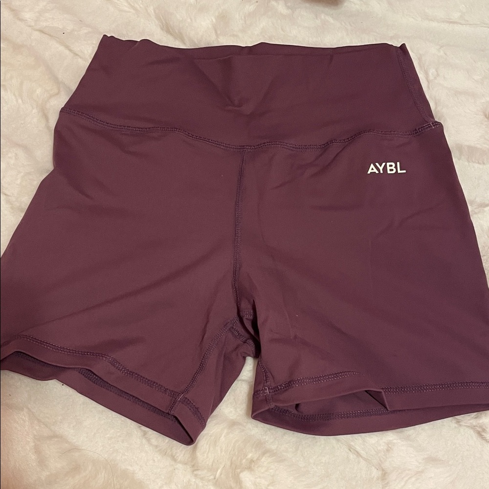 AYBL Women's Athletic Shorts in Deep Purple